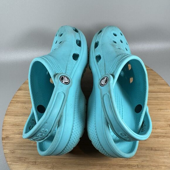 Crocs Women's Classic Clog Blue Size M5 W7 - Picture 5 of 7